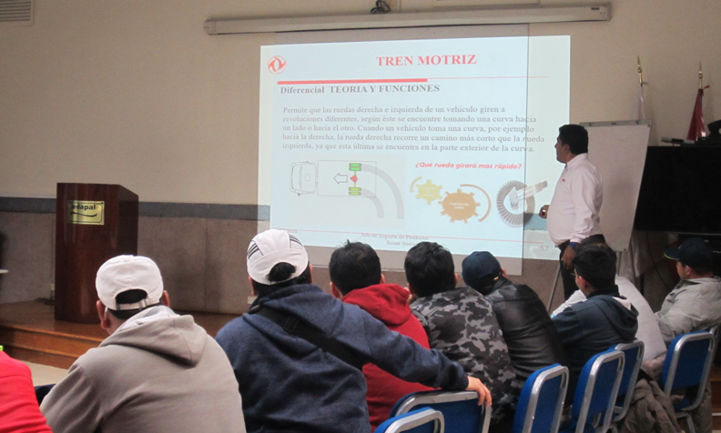 Capacitación de Operadores